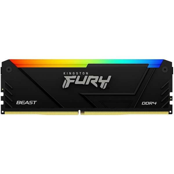 KINGSTON DIMM DDR4 64GB (2x32GB kit) 3600MT/s KF436C18BB2AK2/64 Fury Beast Black RGB XMP