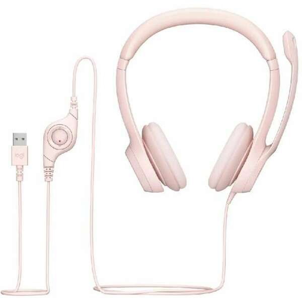 LOGITECH H390 ROSE 981-001281