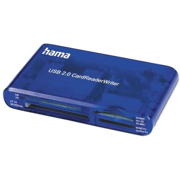 HAMA Citac Memorijskih Kartica 35 u 1, USB 2.0