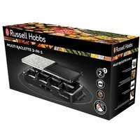 RUSSELL HOBBS Multi Raclette 3 u 1