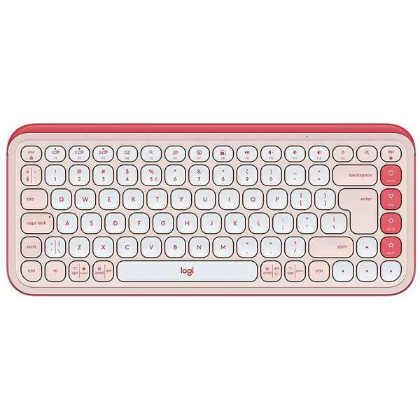 LOGITECH POP ICON KEYS - ROZE US BT 920-013073 Bezicna Tastatura