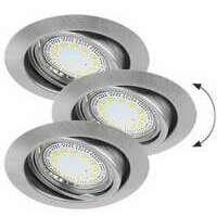 RABALUX Lite LED ugradni spot GU10 3x3W mat hrom