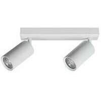 RABALUX Solo, plafonska bela metal spot lamp, 2xGU10