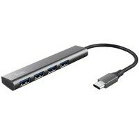 TRUST ADAPTER HALYX USB HUB-3.2 4xUSB Grey