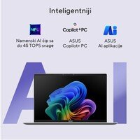 ASUS Vivobook 16 X1607QA-MB006W, 16 inca WUXGA, Snapdragon X X1 26 100 Processor, 16GB, SSD 512GB, Win11 Home