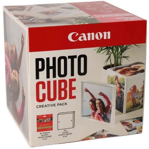 CANON PP-201 Foto papir 5X5 PHOTO CUBE CP WH/GR
