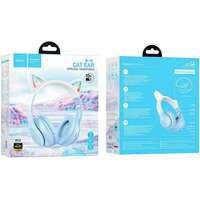 HOCO W42 Cat Ear Crystal Blue Bluetooth Bezicne Slusalice