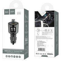 HOCO E19 Smart BT, FM Trans, Charger 2.4A, USB