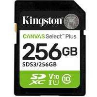 KINGSTON SD 256GB Kingston Canvas SelectPlus gen 3