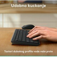 LOGITECH K250 Graphite US 920-013451 Bezicna Tastatura