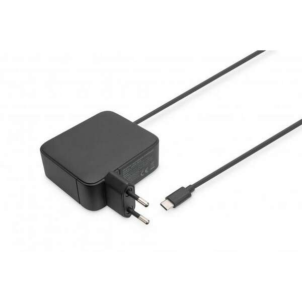 DIGITUS Univerzalni GaN USB-C punjac 100W 1.2m crni