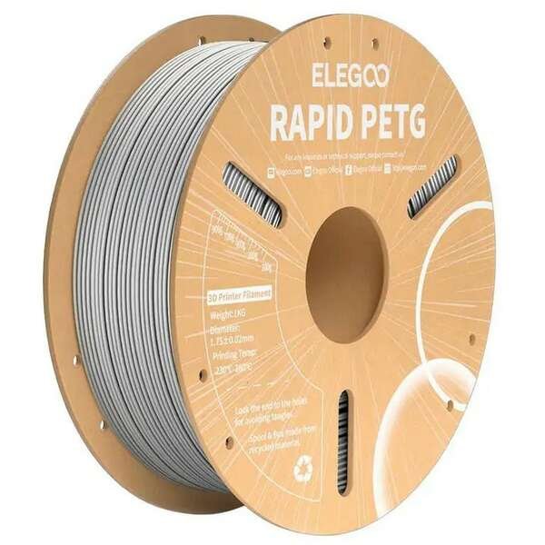 ELEGOO RAPID PETG filament 1.75mm 1kg Grey