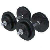 GORILLA SPORTS Set od 2 podesive bucice (Ukupno 20 kg)