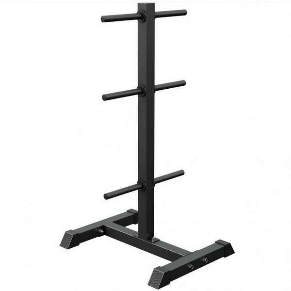 GORILLA SPORTS Stalak za tegove (Crni / do 200 kg)