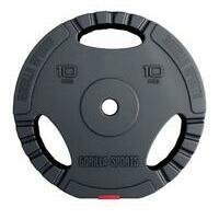 GORILLA SPORTS Plasticni teg sa rukohvatima (10 kg)