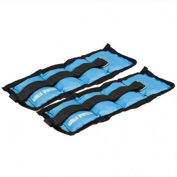GORILLA SPORTS Tegovi za zglobove (2 x 0,5 kg)