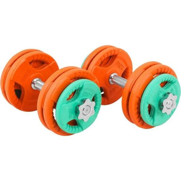 GORILLA SPORTS Bucice sa gumenim tegovima 30 kg