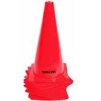 GORILLA SPORTS Set od 10 cunjeva za trening (30 cm  /  Narandzasti)