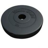 GORILLA SPORTS Plasticni olimpijski tegovi (10 kg)