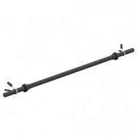 GORILLA SPORTS Plasticna sipka za aerobik (130 cm + 2 sigurnosne opruge za tegove)