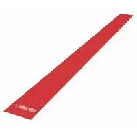GORILLA SPORTS Elasticna traka za vezbanje 120 cm u crvenoj boji