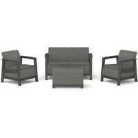 KETER Scandi linea II sa box stolom grafit