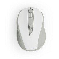 HAMA WM-400 opticki bezicni mis, 6 tastera, ergonomski, beli