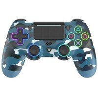 SPAWN PlayPro 4 Wireless Controller Blue Camo - PS4 / PS3 / PC / Android / IOS / SD