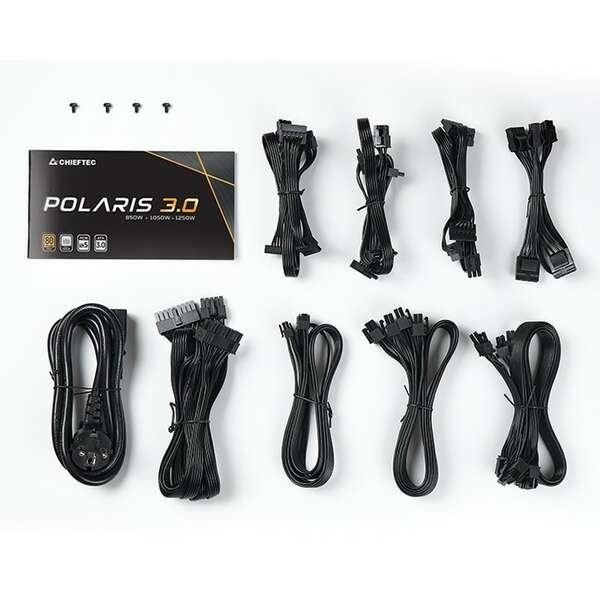 CHIEFTEC PPS-1250FC-A3 1250W POLARIS 3.0 80Plus Gold modularno 5Y