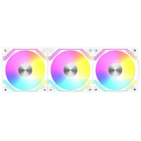 RAIDMAX 3in1 120mm Modular Combo kit White NV-MD120FWP3