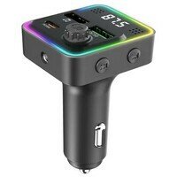 KETTZ FM Transmiter i Punjac Floyd – 2×USB QC3.0 + Type-C PD30W, LED