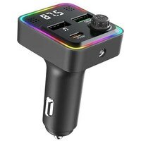 KETTZ FM Transmiter i Punjac Floyd – 2×USB QC3.0 + Type-C PD30W, LED
