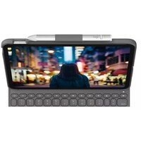 Logitech Slim Folio Keyboard Case for iPad (10th gen) - Grey - UK