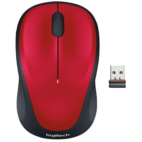 LOGITECH M235 NANO RED 910-002496