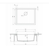 DEANTE ZQA S10C CORDA UNDERMOUNT 55/MGR