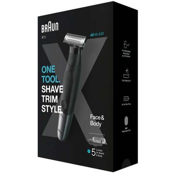BRAUN XT5100 BLK/METSILV