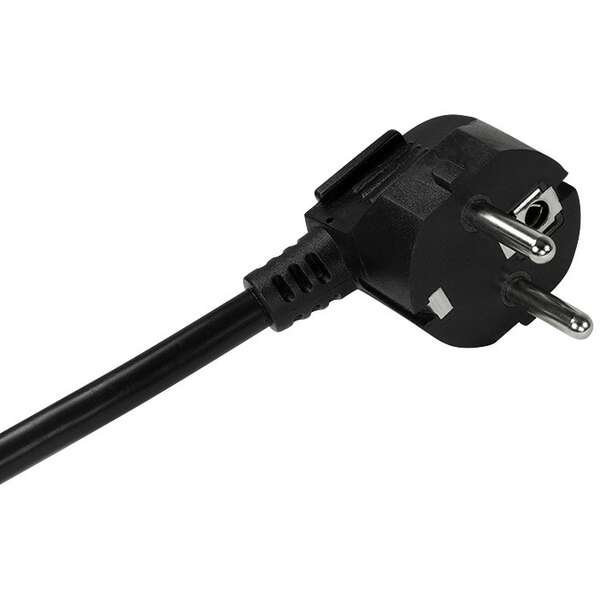 LOGILINK produzni kabl 6 mesta, prekidac, 1.5m, crni